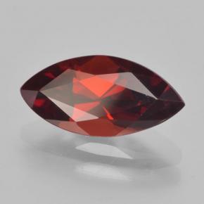 Granato piropo naturale rosso da 2,06 ct, marchesa, VVS-VS