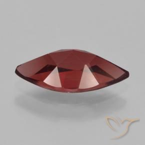 Granato Piropo Rosso scuro naturale da 1.90 ct, Taglio marquise, VVS-VS