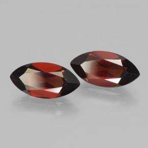 Granato piropo naturale rosso da 4,48 ct, marchesa, VVS-VS