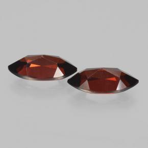 Granato piropo naturale rosso da 4,48 ct, marchesa, VVS-VS