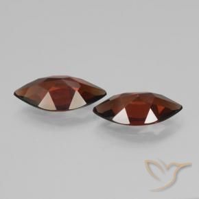 Gemme di Granato Piropo Sangria rossa naturale da 2.93 ct, Taglio marquise, VVS-VS