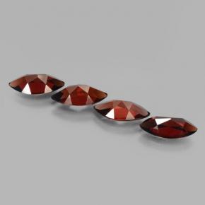 Granato piropo naturale rosso da 8,00 ct, marchesa, VVS-VS