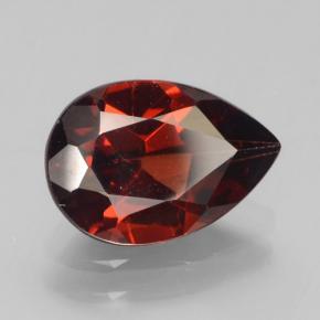 Granato Piropo Rosso scuro naturale da 2.24 ct, Forma a pera, VS