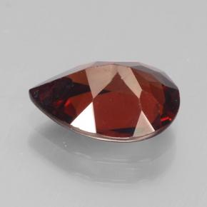 Granato Piropo Rosso scuro naturale da 2.24 ct, Forma a pera, VS