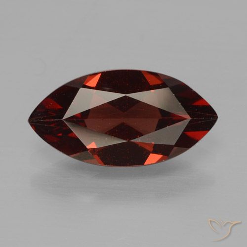Granato piropo naturale rosso da 1,82 ct, marchesa, VVS-VS