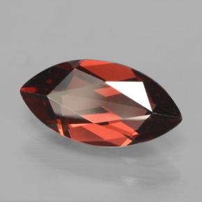Granato piropo naturale rosso da 2,11 ct, marchesa, VVS-VS
