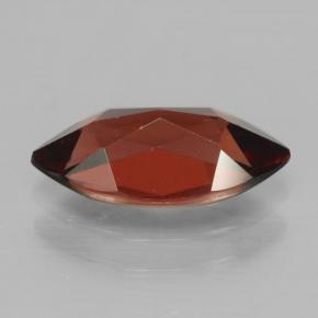 Granato piropo naturale rosso da 2,11 ct, marchesa, VVS-VS
