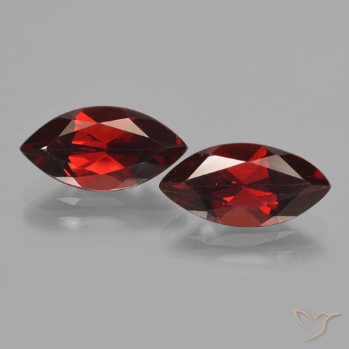 4.54ctw Naturale Rosso scuro Granato Piropo, Taglio marquise, VVS-VS