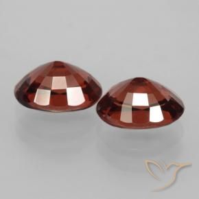 Gemme di Granato Piropo Rosso Sangue Profondo naturale da 3.46 ct, Ovale, VVS-VS