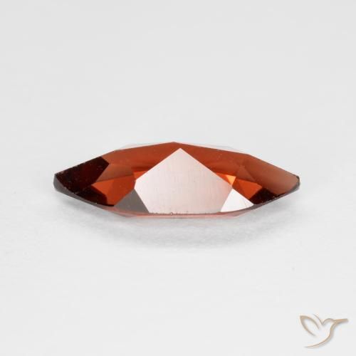 Granato Piropo Rosso scuro naturale da 1.05 ct, Taglio marquise, VVS-VS