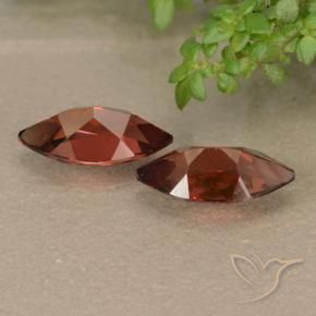 Gemme di Granato Piropo Sangria rossa naturale da 2.39 ct, Taglio marquise, VVS-VS