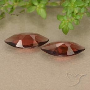 Gemme di Granato Piropo Rosso scarlatto naturale da 1.68 ct, Taglio marquise, VVS