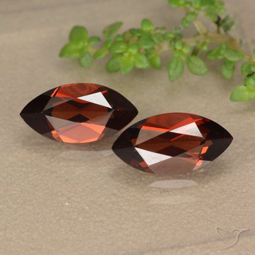 2.82ctw Naturale Rosso scuro Granato Piropo, Taglio marquise, VVS-VS