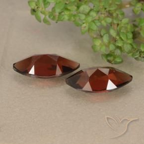 Gemme di Granato Piropo Sangria rossa naturale da 2.67 ct, Taglio marquise, VVS-VS