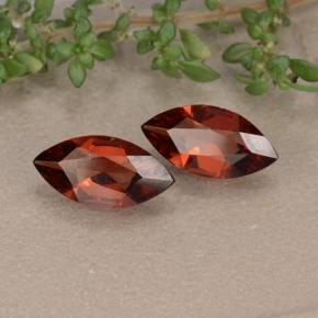 Granato piropo naturale rosso da 1,82 ct, marchesa, VVS-VS