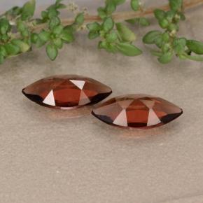 Granato piropo naturale rosso da 1,82 ct, marchesa, VVS-VS