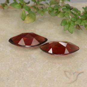 Gemme di Granato Piropo Sangria rossa naturale da 2.36 ct, Taglio marquise, VVS-VS