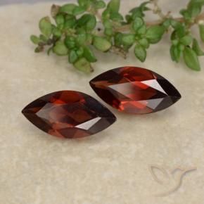 Gemme di Granato Piropo Sangria rossa naturale da 2.47 ct, Taglio marquise, VVS-VS