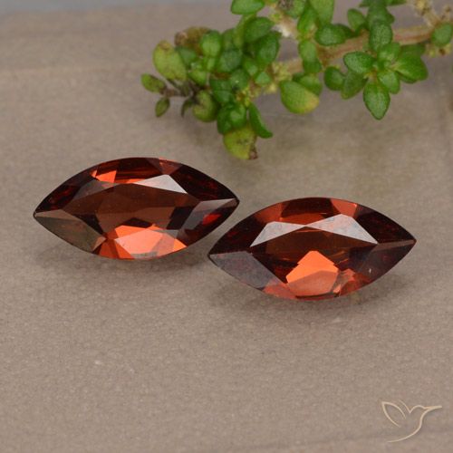 1.83ctw Naturale Rosso scuro Granato Piropo, Taglio marquise, VVS-VS