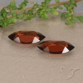 Gemme di Granato Piropo Rosso medio naturale da 1.99 ct, Taglio marquise, VVS-VS