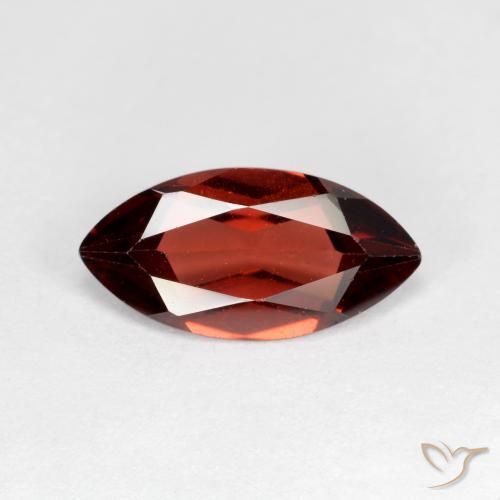 1.22ct Naturale Rosso scuro Granato Piropo, Taglio marquise, VVS-VS