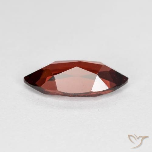 Granato Piropo Rosso scuro naturale da 1.22 ct, Taglio marquise, VVS-VS