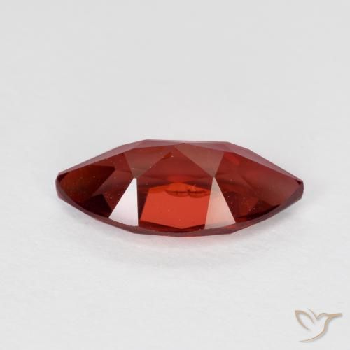 Granato Piropo Rosso scuro naturale da 1.32 ct, Taglio marquise, VVS-VS