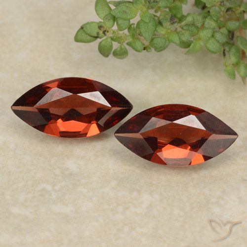 1.71ctw Naturale Rosso scuro Granato Piropo, Taglio marquise, VVS-VS