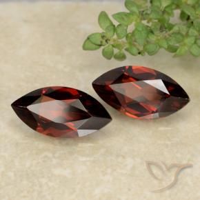 Granato piropo naturale rosso da 2,44 ct, marchesa, VVS-VS