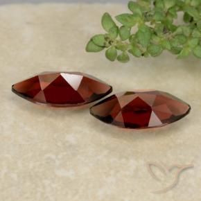 Granato piropo naturale rosso da 2,44 ct, marchesa, VVS-VS