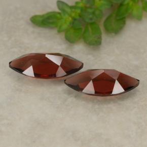 Granato piropo naturale rosso da 2,32 ct, marchesa, VVS-VS