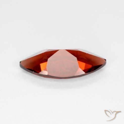 Granato Piropo Rosso scuro naturale da 1.12 ct, Taglio marquise, VS