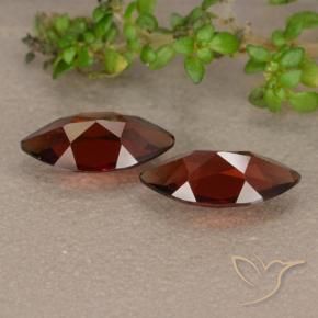 Gemme di Granato Piropo Sangria rossa naturale da 2.27 ct, Taglio marquise, VS