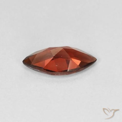 Granato Piropo Rosso scuro naturale da 1.17 ct, Taglio marquise, VVS-VS