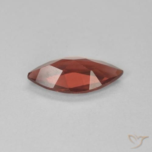 Granato Piropo Rosso scuro naturale da 1.07 ct, Taglio marquise, VVS-VS