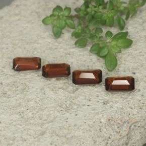Gemme di Granato Piropo Rosso medio naturale da 2.16 ct, Ottagonale / Taglio smeraldo, VS