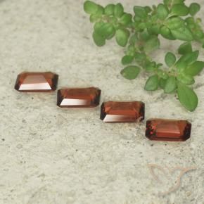 Gemme di Granato Piropo Rosso medio naturale da 2.06 ct, Ottagonale / Taglio smeraldo, VS