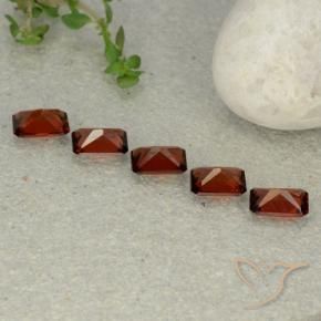 Gemme di Granato Piropo Rosso scuro naturale da 2.93 ct, Ottagonale / Taglio smeraldo, VVS-VS