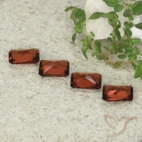 Gemme di Granato Piropo Rosso scuro naturale da 2.17 ct, Ottagonale / Taglio smeraldo, VVS-VS