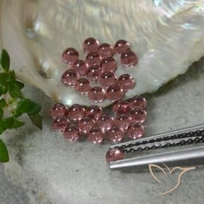 Gemme di Granato Piropo Tono rosso scarlatto naturale da 1.99 ct, Taglio rotondo, Trasparente