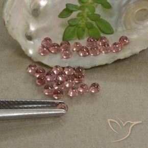 Gemme di Granato Piropo Tono rosso scarlatto naturale da 1.99 ct, Rotondo, Trasparente