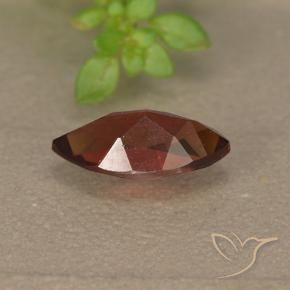 Granato Piropo Rosso scuro naturale da 1.31 ct, Taglio marquise, VVS-VS