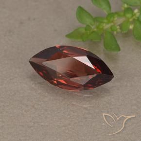 Granato piropo naturale rosso da 1,04 ct, marchesa, VVS-VS