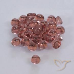 Gemme di Granato Piropo Rosso scuro naturale da 2.00 ct, Rotondo, Trasparente