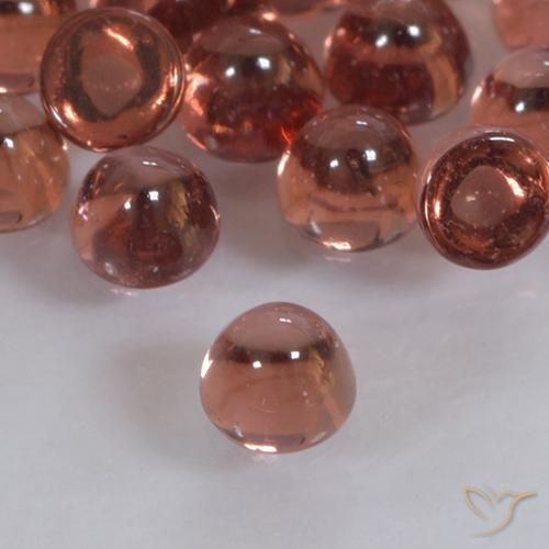 2.12ctw Naturale Rosso medio Granato Piropo, Rotondo, Trasparente