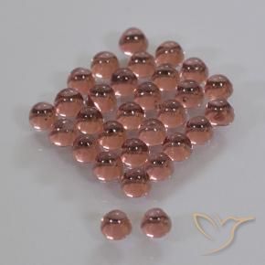 Gemme di Granato Piropo Rosso caldo naturale da 2.04 ct, Rotondo, Trasparente