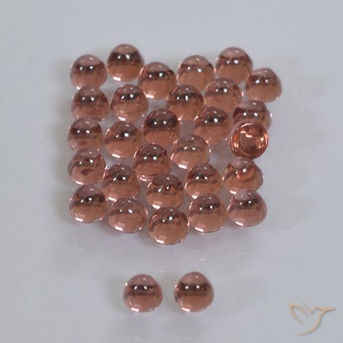 2.02ctw Naturale Rosso medio Granato Piropo, Rotondo, Trasparente