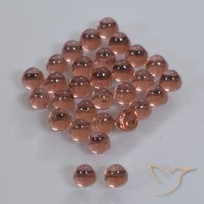 Gemme di Granato Piropo Rosso medio naturale da 2.02 ct, Rotondo, Trasparente