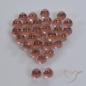 Gemme di Granato Piropo Rosso medio naturale da 2.02 ct, Rotondo, Trasparente