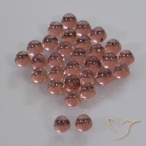 Gemme di Granato Piropo Rosso medio naturale da 1.99 ct, Rotondo, Trasparente